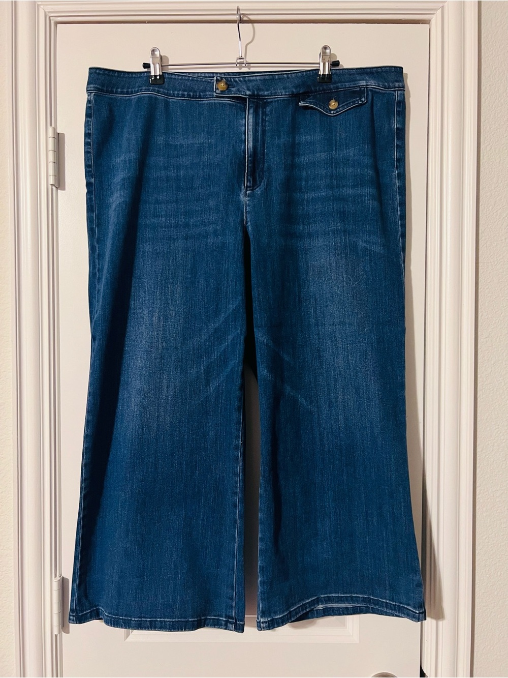 J.Jill Tab Waist Full-Leg Crops